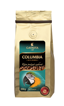 Zrnková káva Columbia